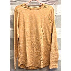 All In Motion Harvest Orange Size: Small Long Sleeve Shirt Activewear Stretch